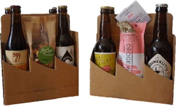 Bierpakket mokums mout mandje cadeauverpakking